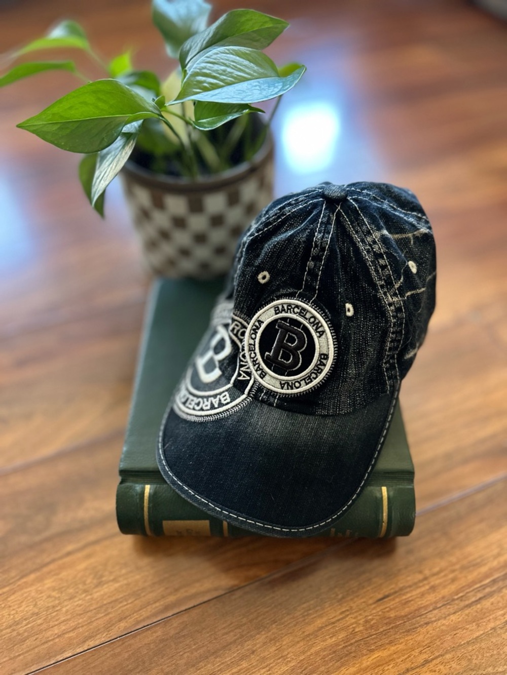 Denim Robin Ruth Black Baseball Cap